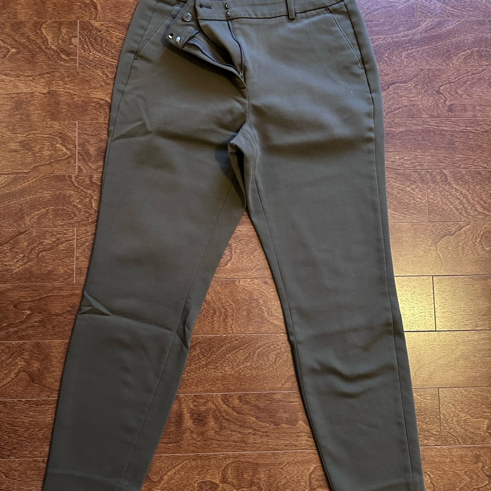 RW&CO. Khaki ankle suit pants